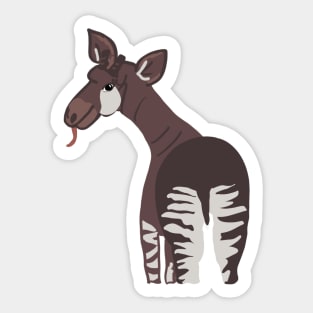 Okapi - Male Sticker